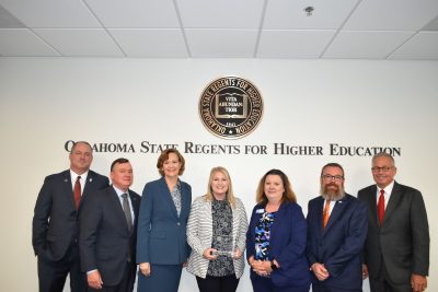 Individual Leadership Award, Oklahoma State Regents for Higher Education